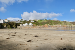 Gorran Haven beach with tide out