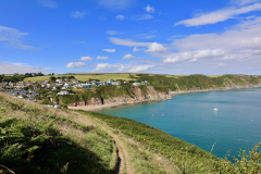 Gorran Haven  from SW Coast Path