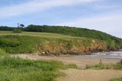 Porthluney Beach at Caerhays Castle