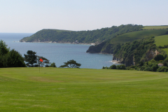 St Austell Bay from Pentewan