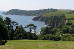 St Austell Bay from Pentewan